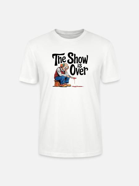 The Show is over - Stanley/Stella Unisex Bio-T-Shirt CRAFTER - Weiß