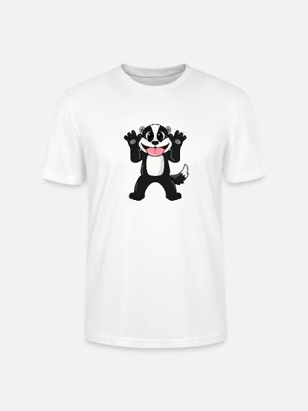 Badger - Stanley/Stella CRAFTER Unisex Organic T-Shirt - white