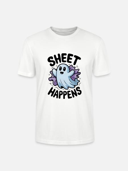 Blatt passiert - Stanley/Stella Unisex Bio-T-Shirt CRAFTER - Weiß