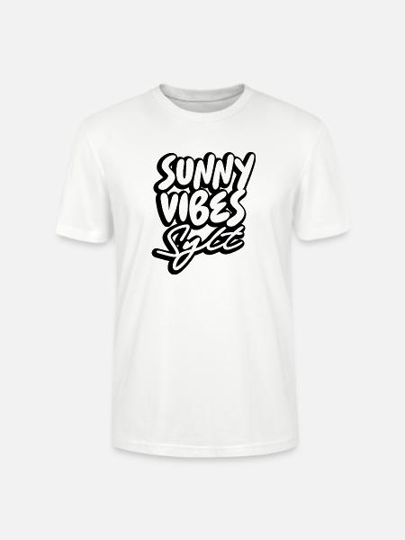SUNNY VIBES SYLT - Stanley/Stella CRAFTER Unisex Organic T-Shirt - white