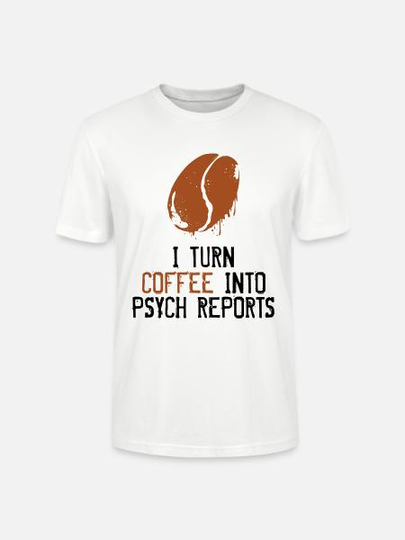 psychologist - Stanley/Stella CRAFTER Unisex Organic T-Shirt - white