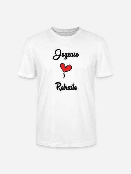 RETIREMENT - Stanley/Stella CRAFTER Unisex Organic T-Shirt - white