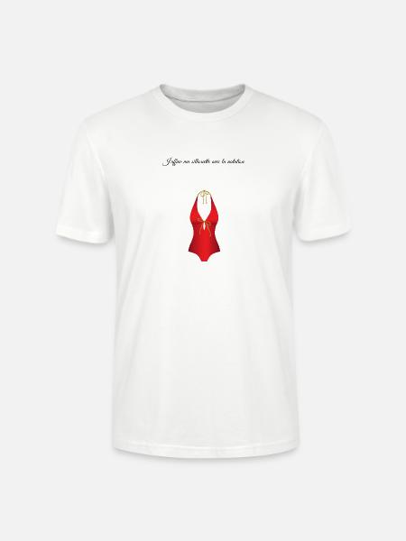 La piscine 1 - T-shirt bio CRAFTER Stanley Stella Unisexe - blanc