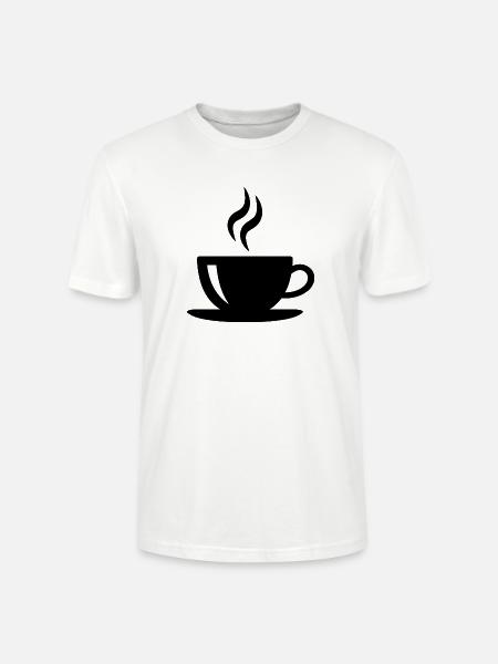 Kaffeetasse - Stanley/Stella Unisex Bio-T-Shirt CRAFTER - Weiß