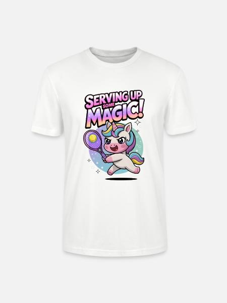 Serving Up Some Magic! - Stanley/Stella CRAFTER Unisex Organic T-Shirt - white