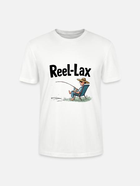 Reel laxiste - T-shirt bio CRAFTER Stanley Stella Unisexe - blanc
