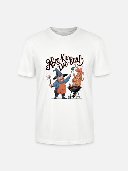 AbraKa-Dad-Bra ! - T-shirt bio CRAFTER Stanley Stella Unisexe - blanc