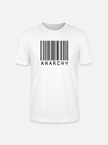 Anarchie - Stanley/Stella Unisex Bio-T-Shirt CRAFTER - Weiß