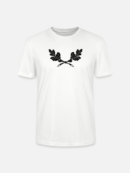 Eiche Logo Jäger 2 - Stanley/Stella Unisex Bio-T-Shirt CRAFTER - Weiß