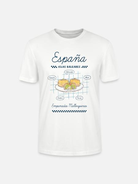Mallorquinische Empanadas - Stanley/Stella Unisex Bio-T-Shirt CRAFTER - Weiß