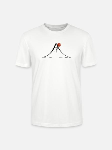 Mount Fuji - Stanley/Stella Unisex Bio-T-Shirt CRAFTER - Weiß