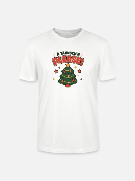 Ä Tännsch'n Please – Glühwein Saison - Stanley/Stella Unisex Bio-T-Shirt CRAFTER - Weiß