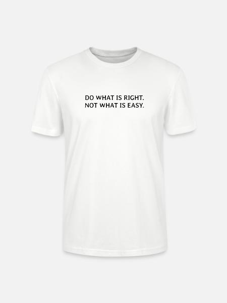 Mindset Spruch - Stanley/Stella Unisex Bio-T-Shirt CRAFTER - Weiß