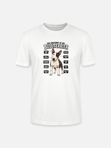 Hunde Sprüche Hundebesitzer Geschenk Spaziergang - Stanley/Stella Unisex Bio-T-Shirt CRAFTER - Weiß