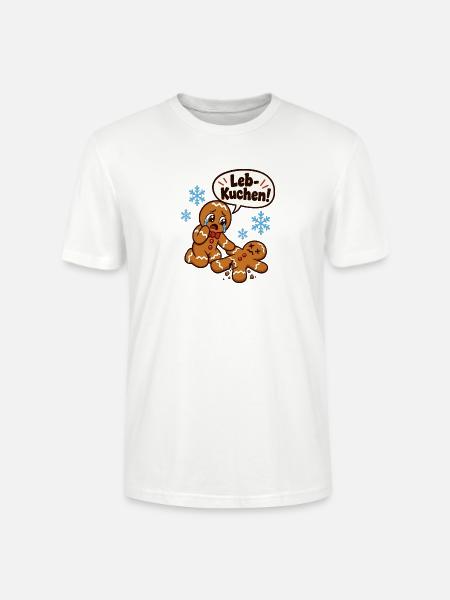 Leb-Kuchen! – Weihnachtsmarkt - Stanley/Stella Unisex Bio-T-Shirt CRAFTER - Weiß