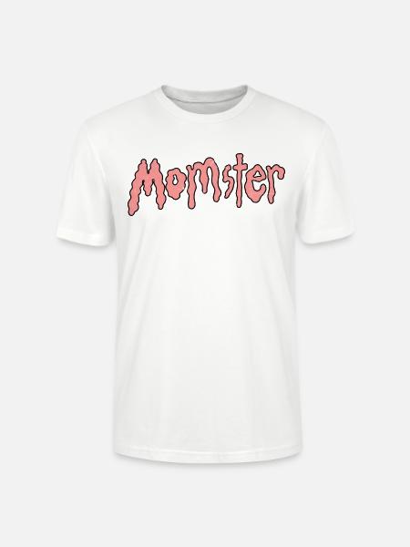 Momster - Stanley/Stella Unisex Bio-T-Shirt CRAFTER - Weiß