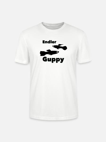 Endler guppy (Poecilia wingei) - Stanley/Stella Unisex Bio-T-Shirt CRAFTER - Weiß