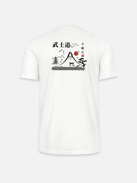 Berg Fuji - Stanley/Stella Unisex Bio-T-Shirt CRAFTER - Weiß