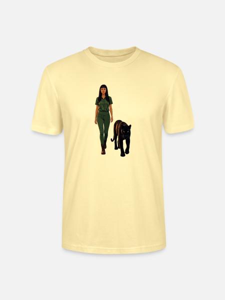 Panther - Stanley/Stella Unisex Bio-T-Shirt CRAFTER - Creme
