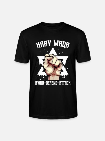 Krav Maga - Stanley/Stella CRAFTER Unisex Organic T-Shirt - black