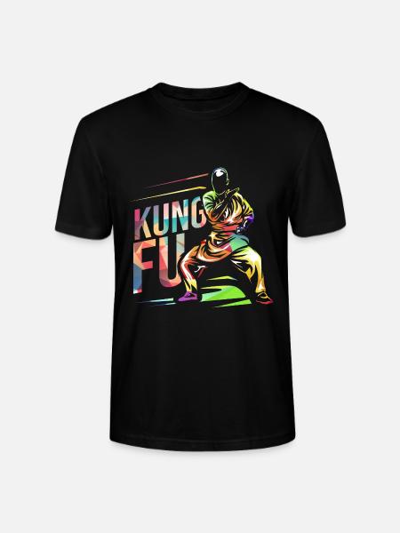 Blitzschneller Kung Fu Schwarzgurt - Stanley/Stella Unisex Bio-T-Shirt CRAFTER - Schwarz