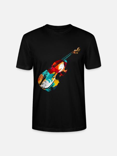 Brummender Kontrabass Jazzorchester - Stanley/Stella Unisex Bio-T-Shirt CRAFTER - Schwarz