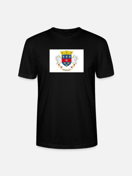 Saint Barthélemy - Stanley/Stella Unisex Bio-T-Shirt CRAFTER - Schwarz