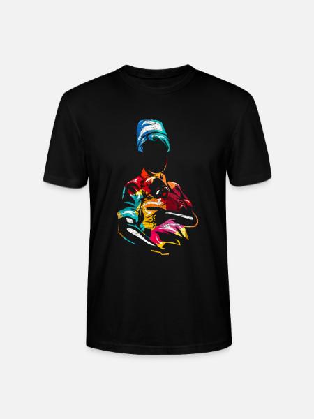 Engagierte Hebamme Geburtshilfe - Stanley/Stella Unisex Bio-T-Shirt CRAFTER - Schwarz