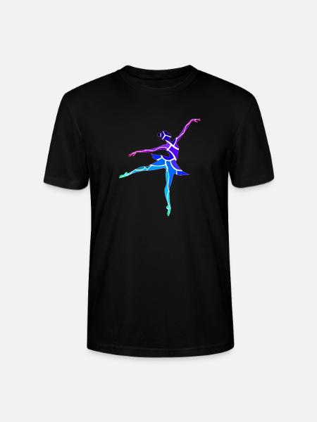 Danseur - T-shirt bio CRAFTER Stanley Stella Unisexe - noir