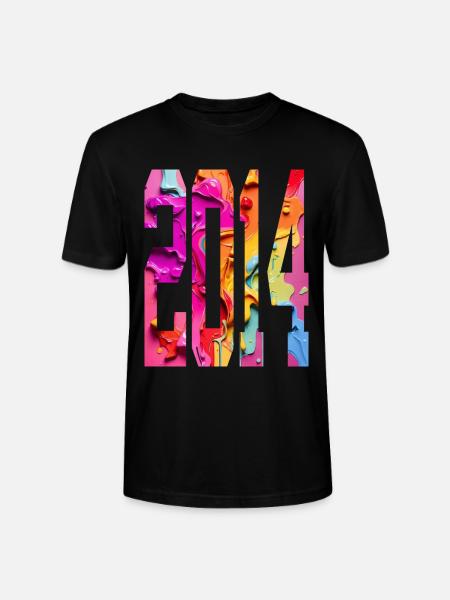 BUNT 12TH BIRTHDAY 2014 - Stanley/Stella CRAFTER Unisex Organic T-Shirt - black
