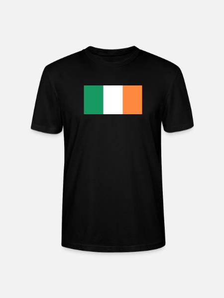 Irland - Stanley/Stella Unisex Bio-T-Shirt CRAFTER - Schwarz