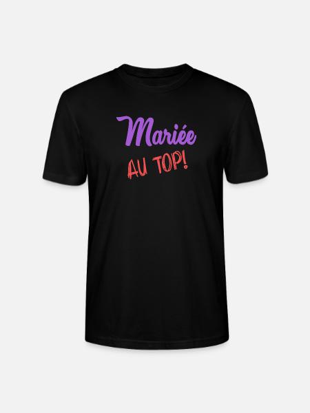 MARIEE - T-shirt bio CRAFTER Stanley Stella Unisexe - noir