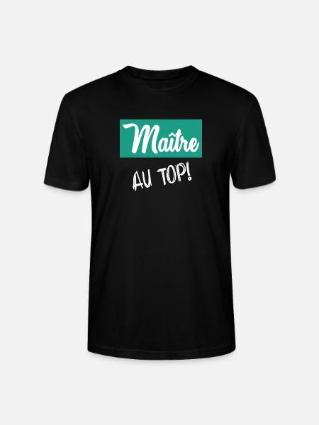 MASTER. MASTER - Stanley/Stella CRAFTER Unisex Organic T-Shirt - black
