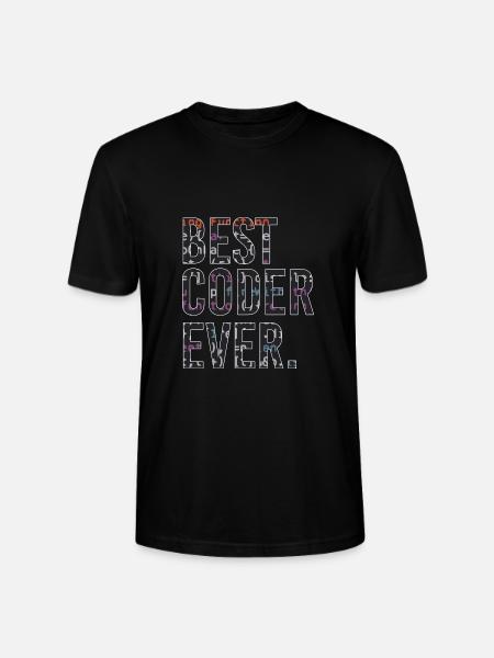 Bester Programmierer Coden Coder - Stanley/Stella Unisex Bio-T-Shirt CRAFTER - Schwarz