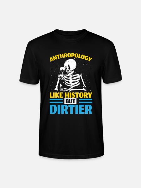 Anthropologie Wie Geschichte, aber schmutziger - Stanley/Stella Unisex Bio-T-Shirt CRAFTER - Schwarz