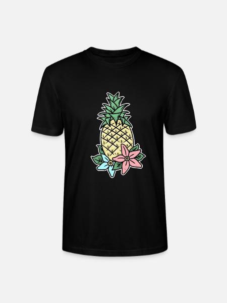 Exotische Orchideenblüte Hawaii - Stanley/Stella Unisex Bio-T-Shirt CRAFTER - Schwarz