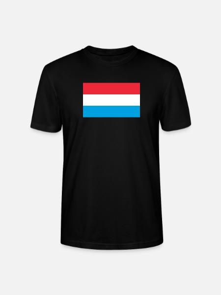 Luxemburg - Stanley/Stella Unisex Bio-T-Shirt CRAFTER - Schwarz