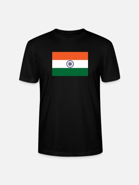 Indien - Stanley/Stella Unisex Bio-T-Shirt CRAFTER - Schwarz