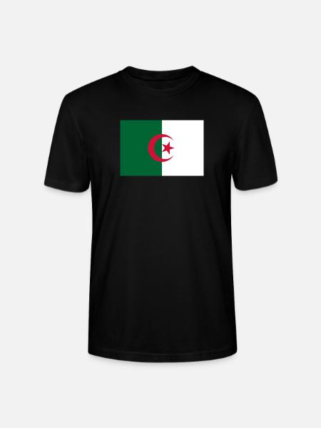 Algerien - Stanley/Stella Unisex Bio-T-Shirt CRAFTER - Schwarz