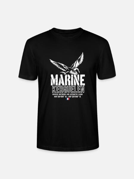 Kerguelen Marine Patch - Stanley/Stella Unisex Bio-T-Shirt CRAFTER - Schwarz