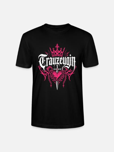 Trauzeugin Krone Hochzeit Braut - Stanley/Stella Unisex Bio-T-Shirt CRAFTER - Schwarz