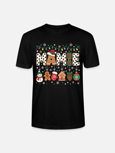Weihnachts-Oma-Party Feiertag Oma Familie - Stanley/Stella Unisex Bio-T-Shirt CRAFTER - Schwarz