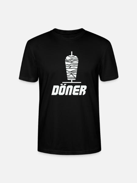 Döner Spieß Emblem - Stanley/Stella Unisex Bio-T-Shirt CRAFTER - Schwarz