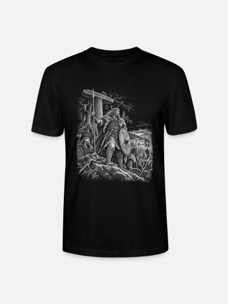 Widukind – Sachsenführer - Stanley/Stella Unisex Bio-T-Shirt CRAFTER - Schwarz