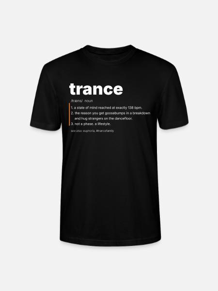 Trance Definition - Not A Phase - Stanley/Stella Unisex Bio-T-Shirt CRAFTER - Schwarz