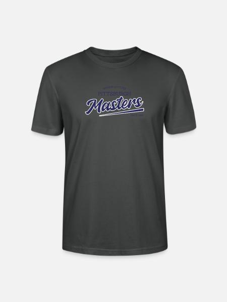 Pittsburgh Masters Script Logo - Stanley/Stella Unisex Bio-T-Shirt CRAFTER - Anthrazit