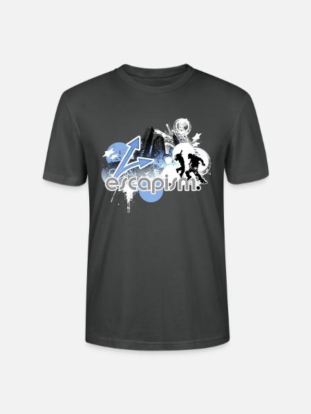 Urban Adventure Silhouetten - Stanley/Stella Unisex Bio-T-Shirt CRAFTER - Anthrazit