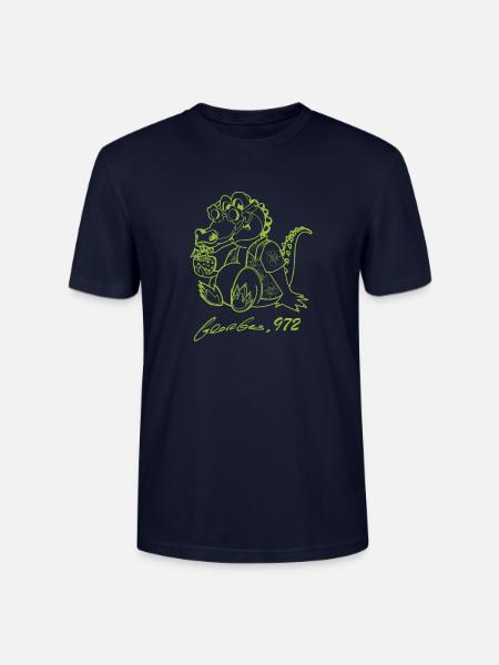 Georges Basic Apfelgrün - Stanley/Stella Unisex Bio-T-Shirt CRAFTER - Navy