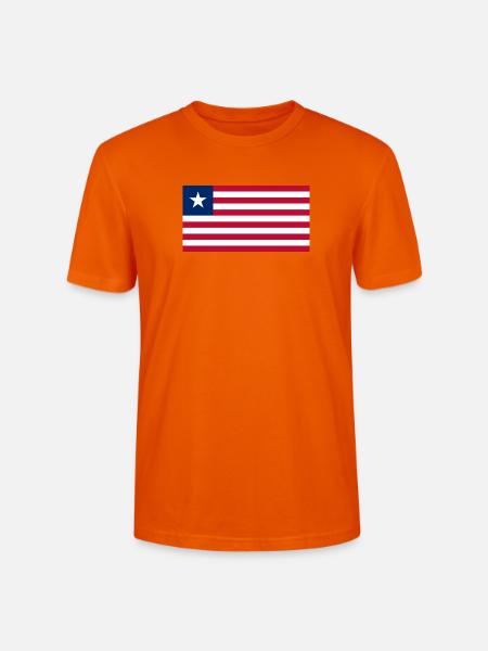 Liberia - Stanley/Stella Unisex Bio-T-Shirt CRAFTER - Tieforange