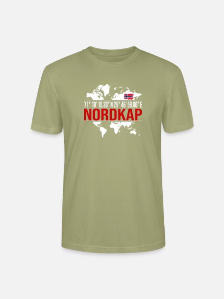 Nordkap - Stanley/Stella Unisex Bio-T-Shirt CRAFTER - Nebelgrün